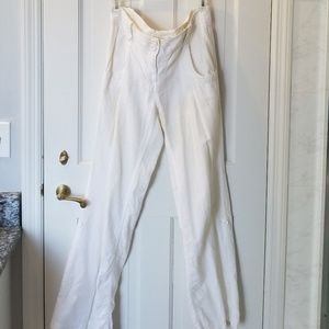 White Linen Pants